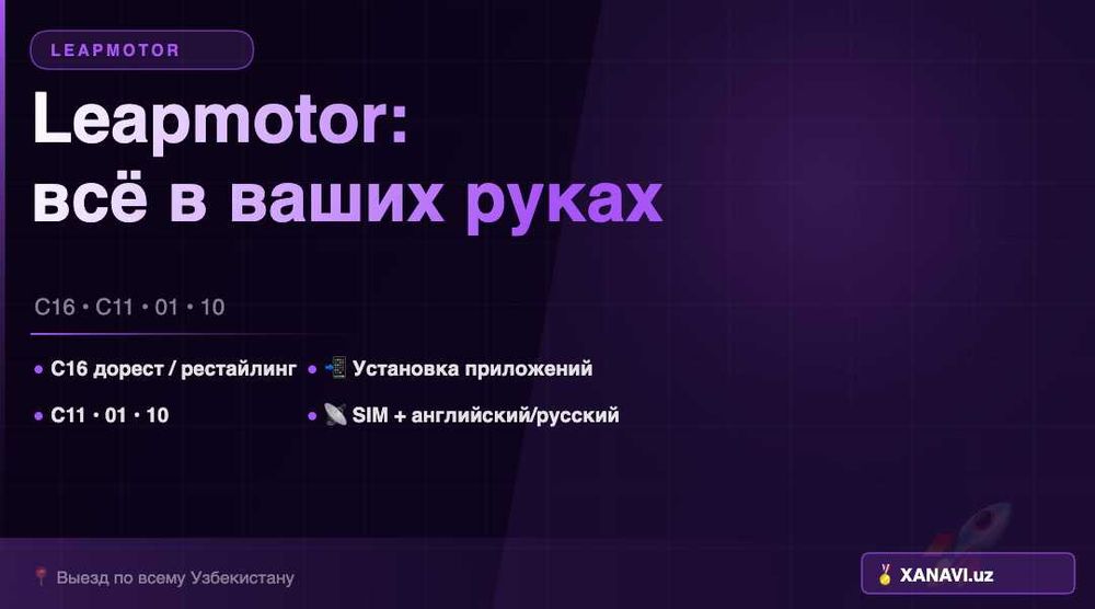 BYD, Deepal, Aito, Leapmotor — полная настройка умного авто