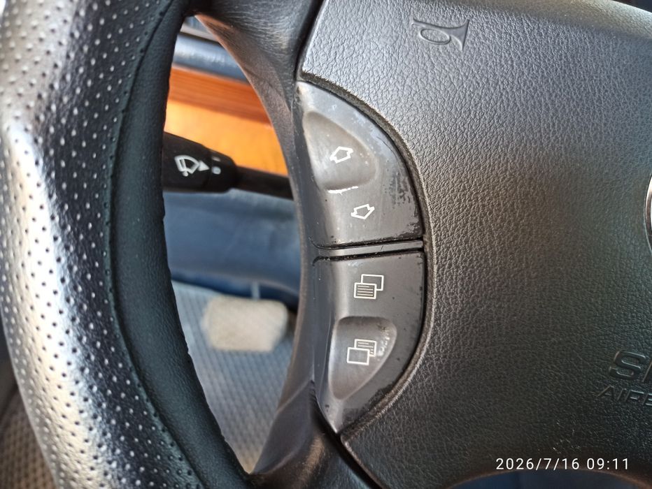 Руль Мерс w220 можно и на 124