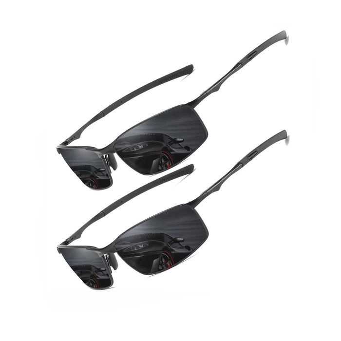 2бр. Поляризирани слънчеви очила UV400, CAT 3 CE, Унисекс