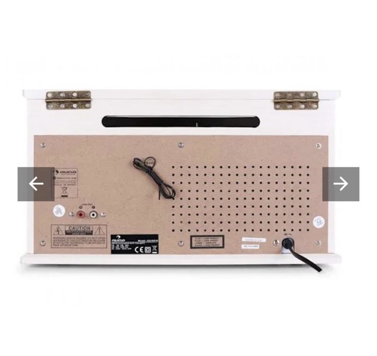 NR-620 ретро стерео система с грамофон CD/MP3 дърво