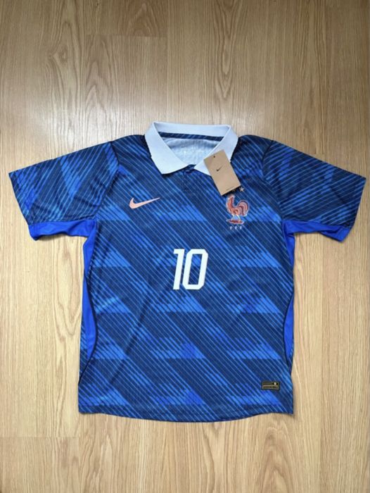 Tricou player version franta home kit- Kilian Mbappe