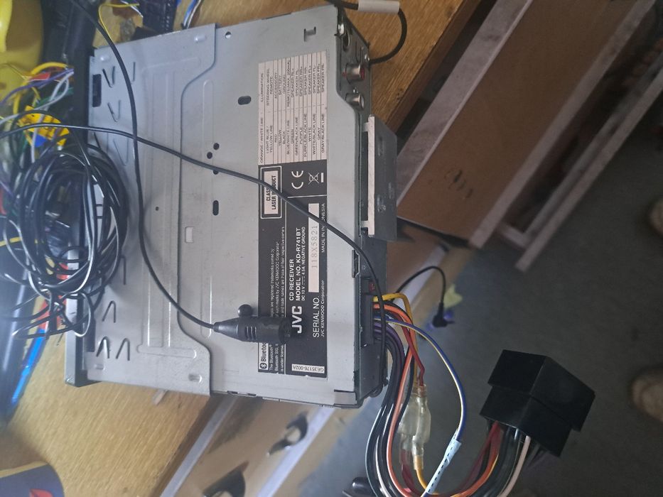 Оригинален JVC KD R741BT CD.USB Bluetooth Aux.Mp3
