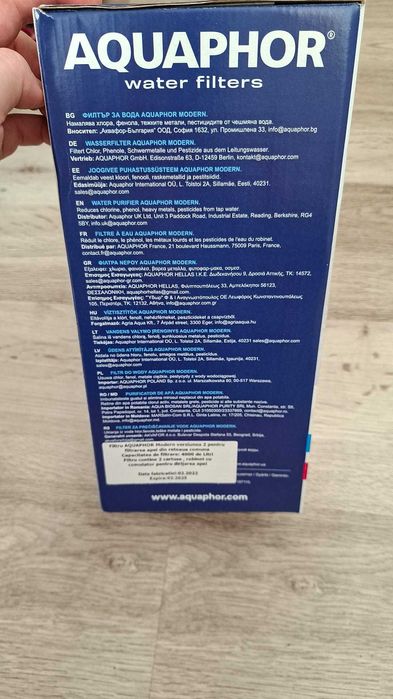 Filtru apa pe blat Aquaphor nou cu filtru inclus
