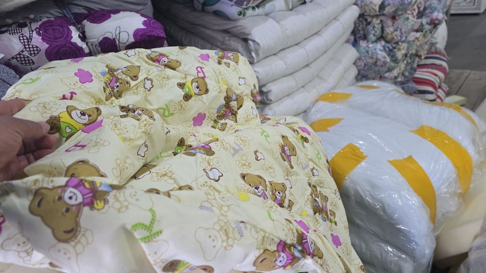 Детские матрасы одеало и подушки