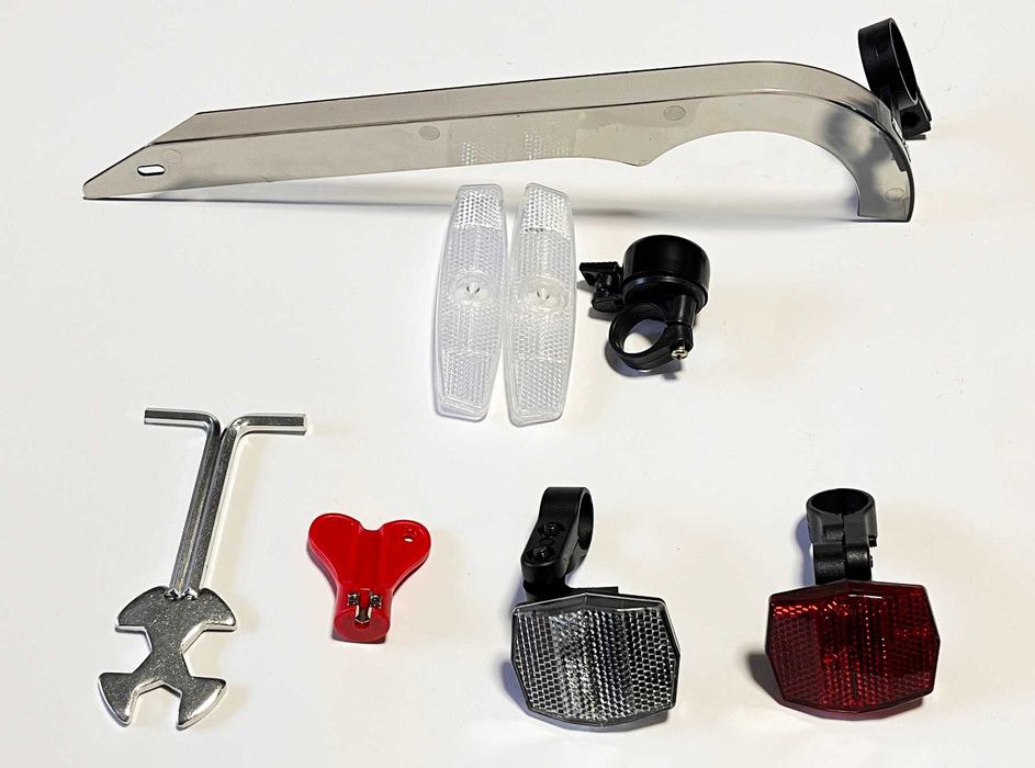 НОВИ СветлоОтразители Звънец (Светлоотразител) звънец колело велосипед