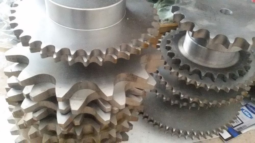 Модулни, верижни и конусни зъбни колела, верига