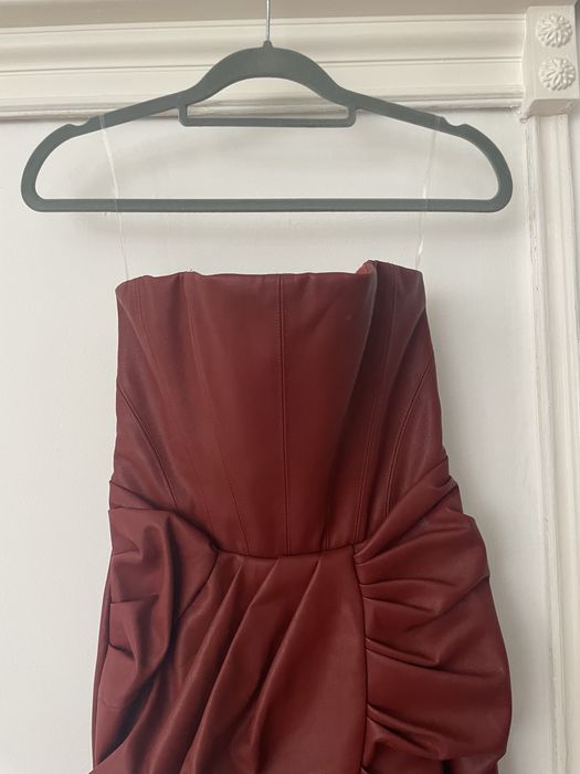 Кожена рокля корсет от бранда Oh Polly