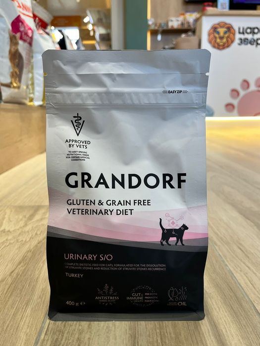 Сухой корм GRANDORF URINARI S/O для кошек 400гр