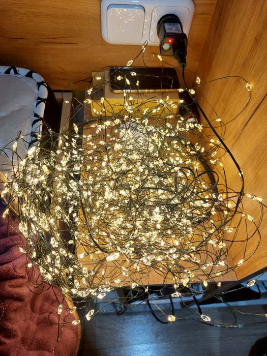 Гирлянда мелкие фонари