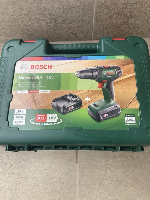 Bosch винтоверт