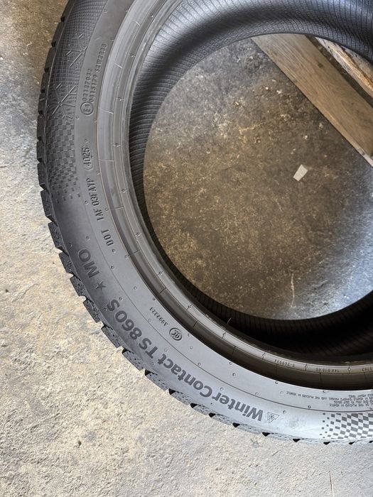 2 anvelope iarna 245/45/19 , Continental , DOT 2025 , 6.4 mm !