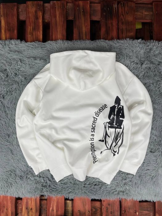 Продам Белое Yohji Yamamoto худи