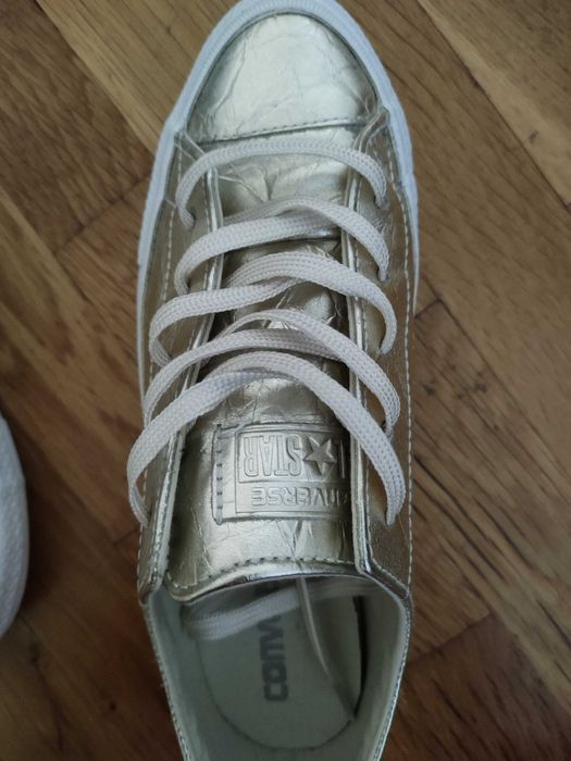 Естествена кожа Converse 23 см стелка