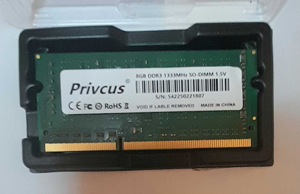 Рам памет за лаптоп DDR 3 - 8 GB - 1333 MHz