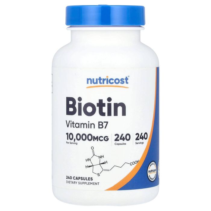 Биотин biotin 10000mcg 240кап USA