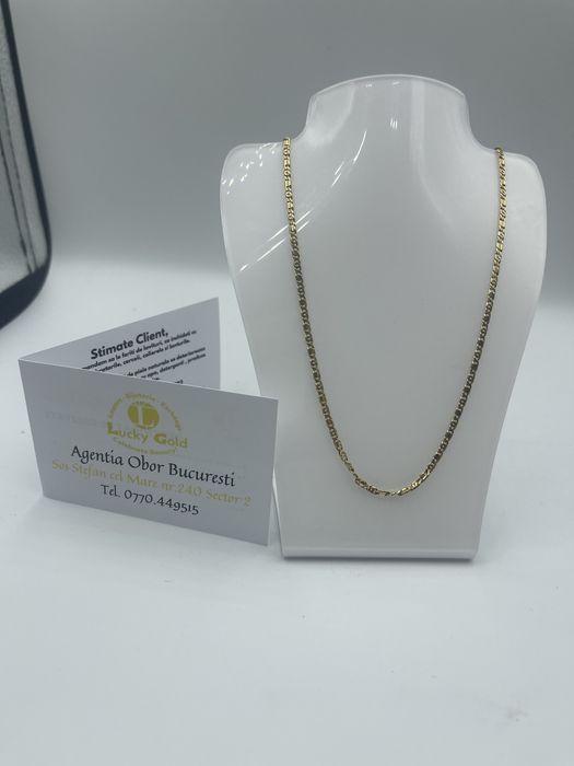 Lant Aur 18 K 11.20 Gr Masura 60 Cm #46967