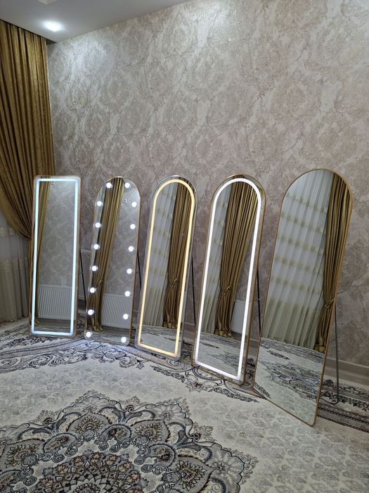 Зеркало настенное и напольное с лед подсветкой