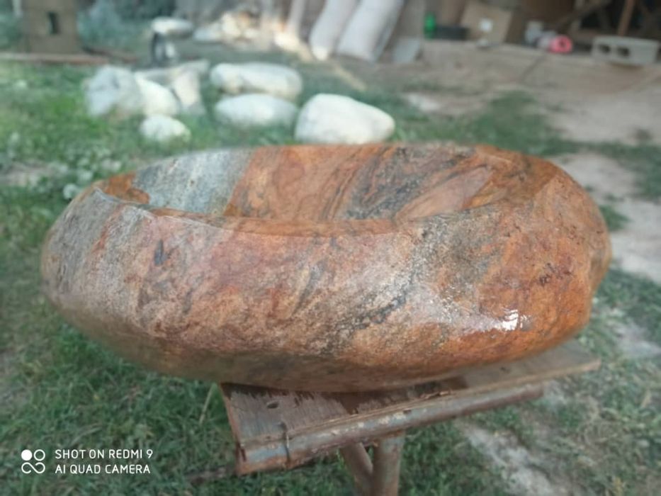 Раковины из натурного камня