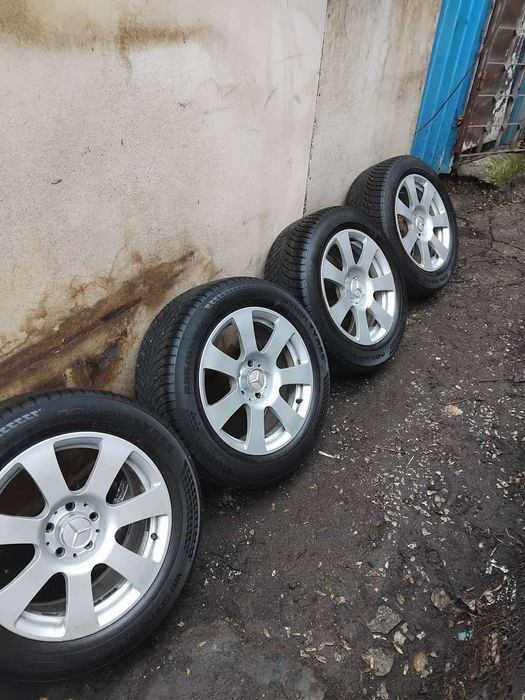 Джанти със Зимни гуми17-ки за Мерцедес