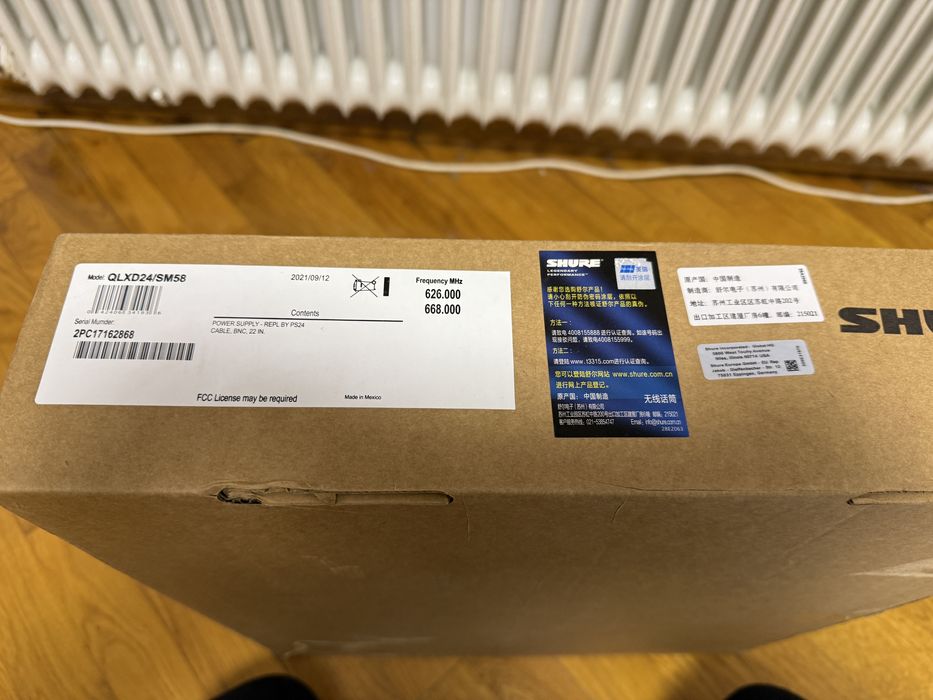 Microfon Shure Qlx D original nou