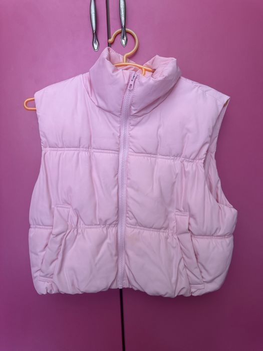 Елек в розов цвят