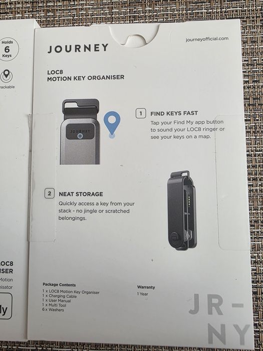 Journey lock8 ключ органайзер за apple