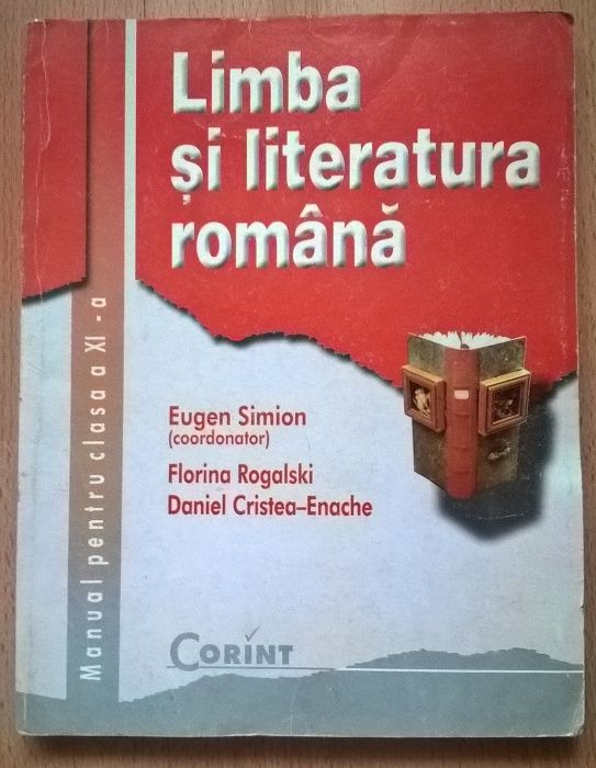 Carte Manual scolar Limba si Literatura Romana clasa 11