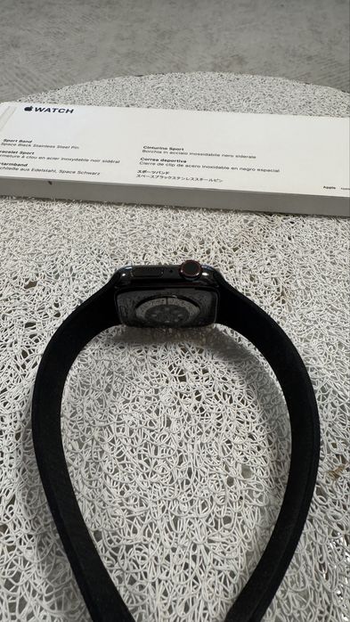 Apple Watch 41 mm seria 7, Saphire + Stainless