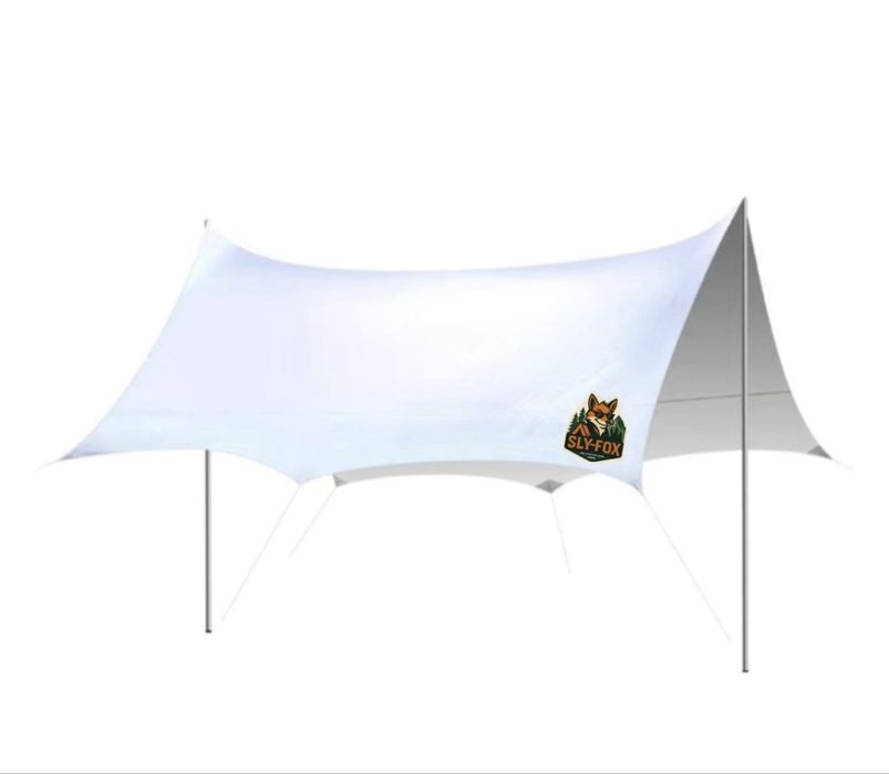 Тент туристический бежевый