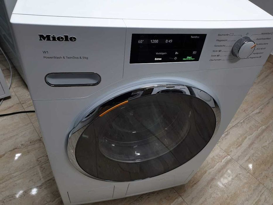 Miele 1600rpm 9кг Wi-Fi TwinDos Пералня Миеле 12м Гаранция