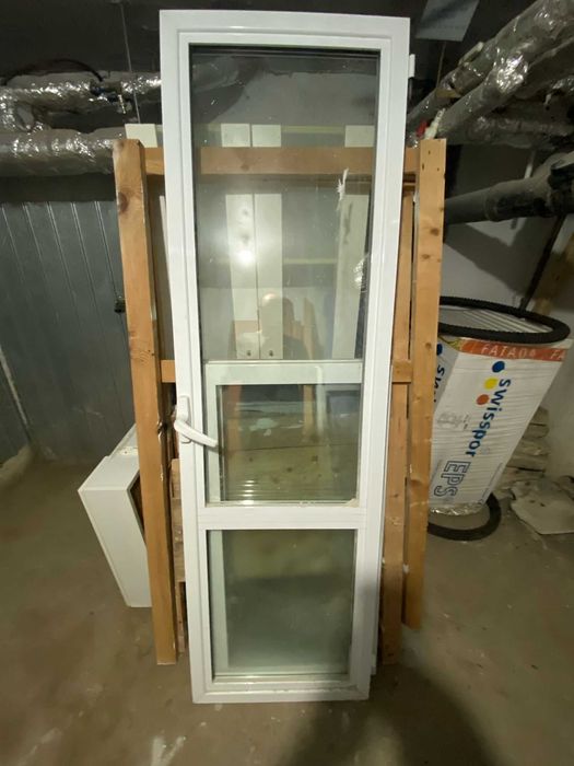 Usa aluminiu cu geam termopan - 620 mm x 1960 mm