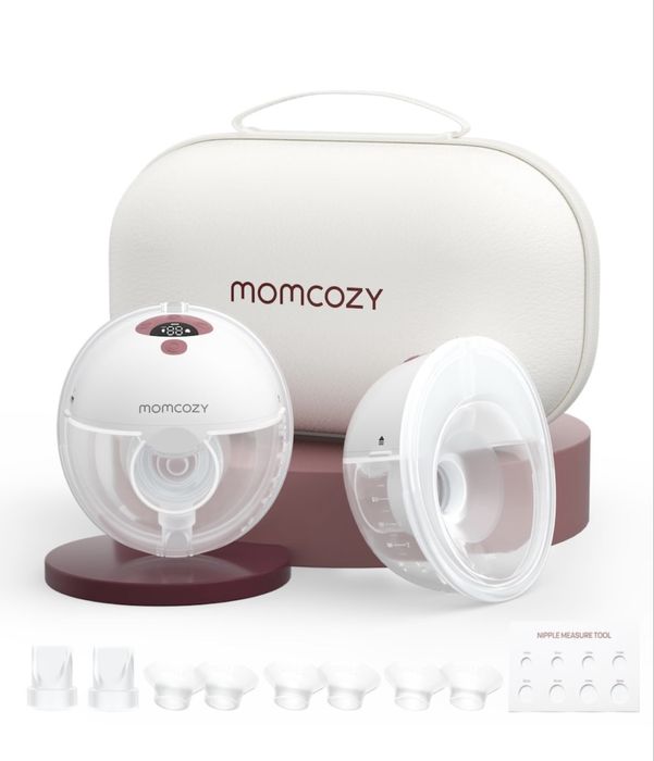 Momcozy M5 - двойна електрическа hands free помпа за кърма