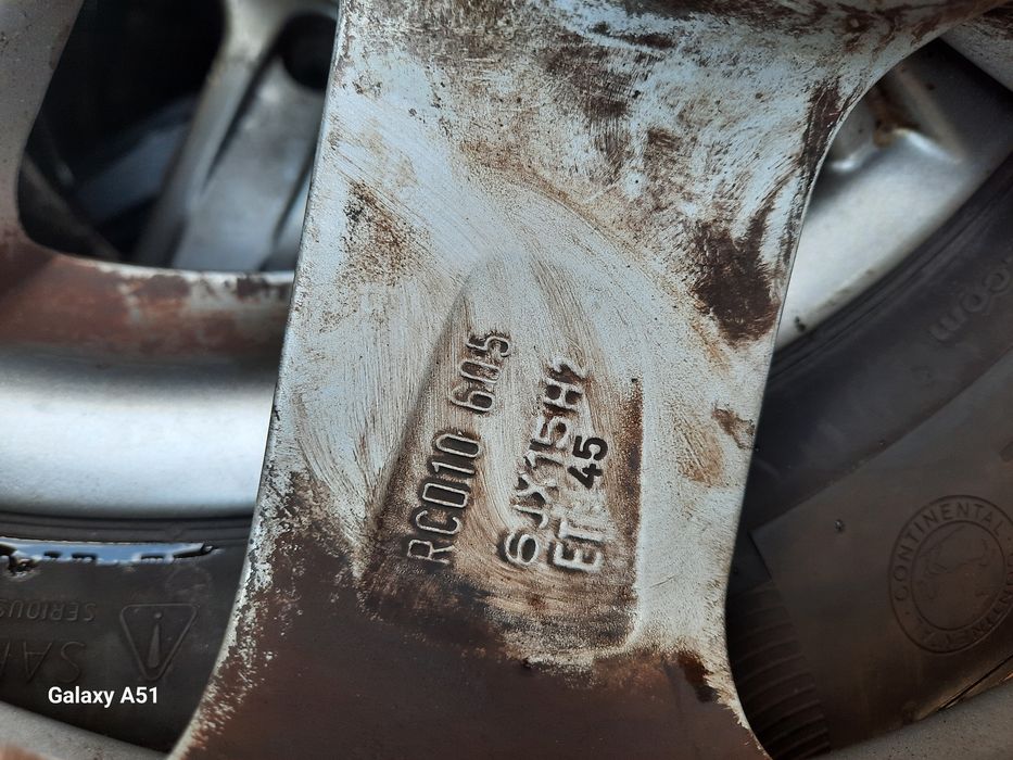 Ляти джанти с гуми 15цола, 5×114.3