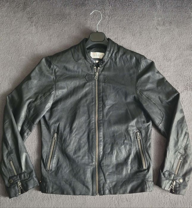 Мъжко кожено яке (М) 80€