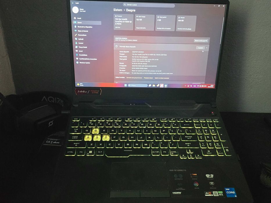 Vand laptop asus tuf gaming f15
