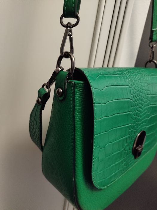 Poseta din piele naturală