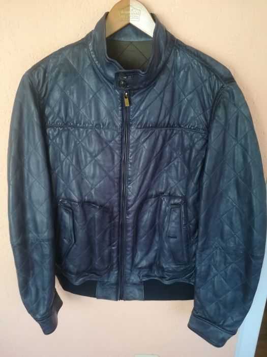 Geaca piele bărbați Massimo Dutti Xl