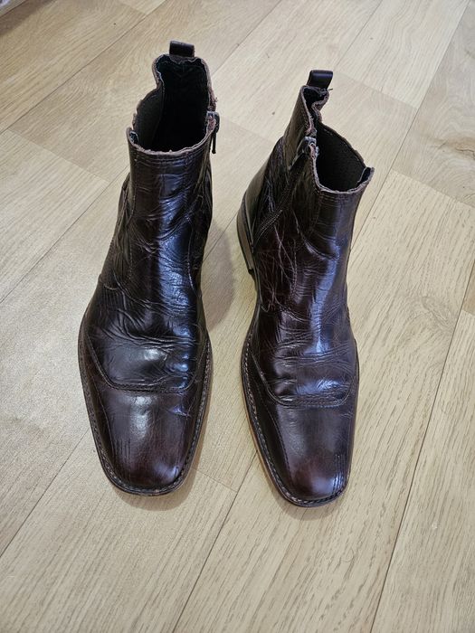 Мъжки кожени боти номер 41 Manfield