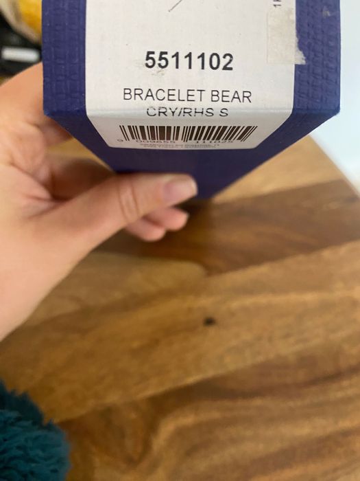 Гривна swarovski нова с кутия