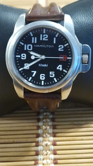 Ceas barbati HAMILTON Khaki quartz,original,stare foarte buna