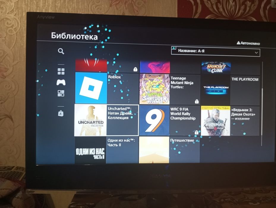 PS 4 pro + телевизор + джойстик