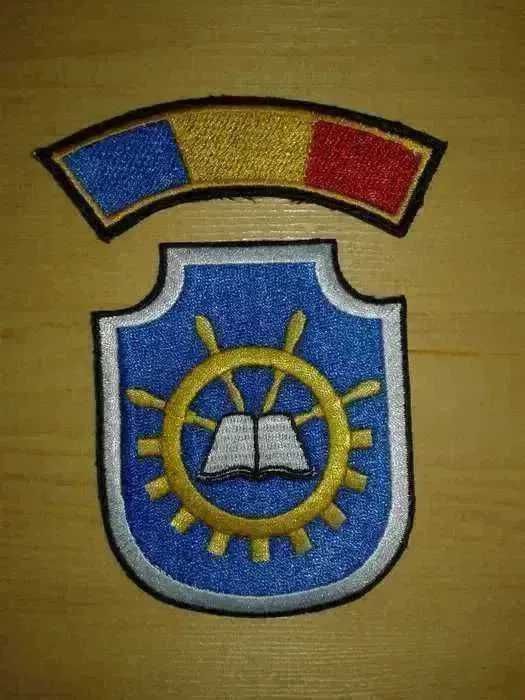 Ecuson brodat Scoala Militara de Maistri de Marina