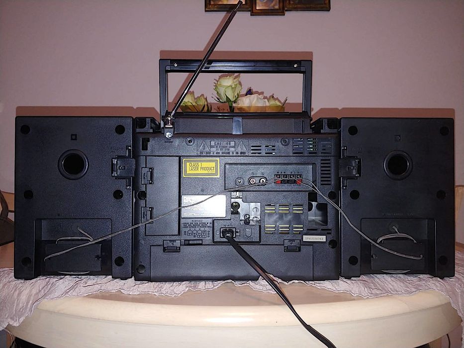 Panasonic RX-DT630 radio casetofon portabil JVC Sony Akai Aiwa Sharp Toshiba Sanyo Sansui Unisef Național Yamaha