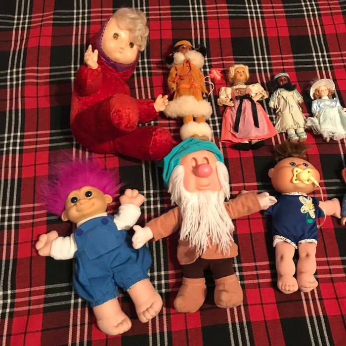 лот винтажных кукол