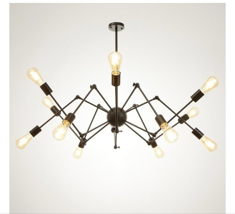 Люстра на 12 лампочек