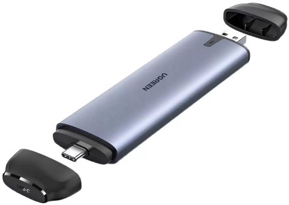 Ugreen cm400 и cm353 m.2 nvme 10 гбит/с ssd case box