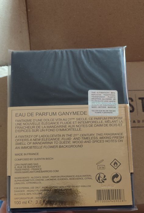 Marc -Духи продаётся. Antoine Barrois Ganymede 100ml Original