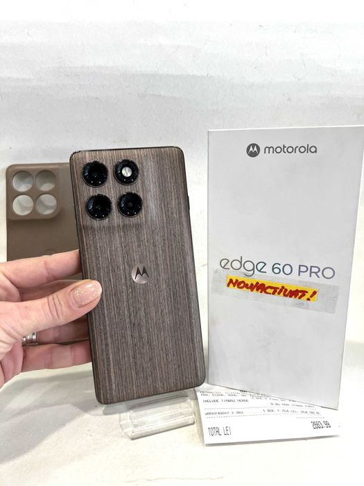 Motorola Edge 60Pro 5G,512GB/12GB, garanție 3Ani/10luni,NOU/Activat!