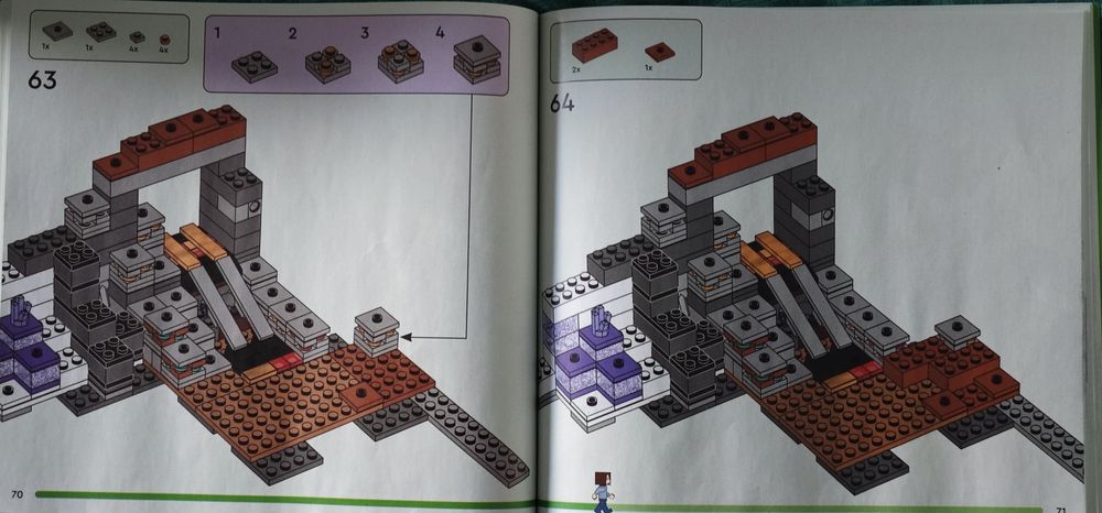 Minecraft lego badlands