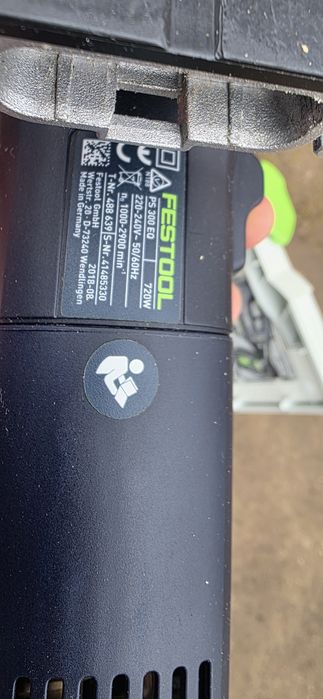 Pendular festool ps300 eq cateva seturi de panze + cutie